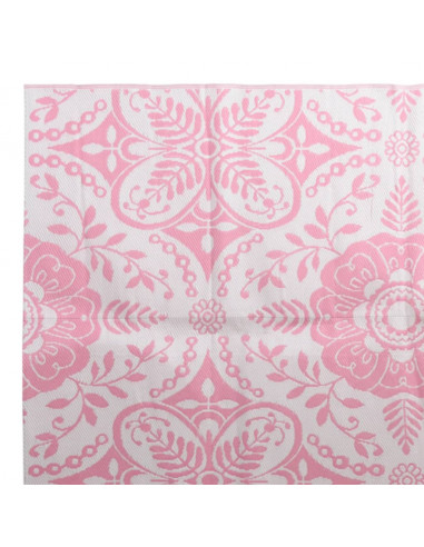 Tappeto da Esterni Rosa 160x230 cm in PP