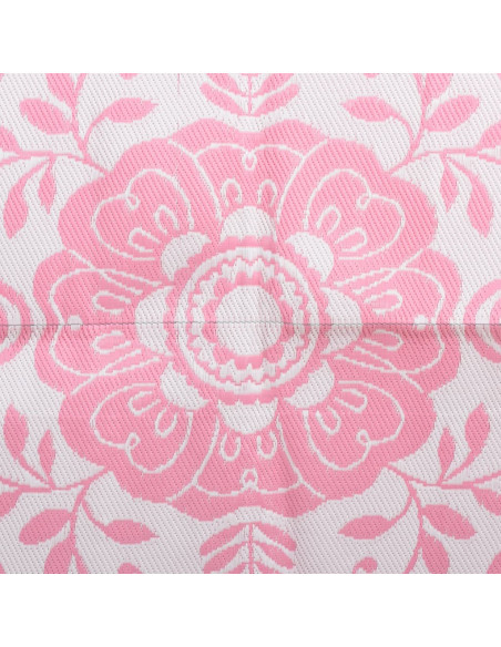 Tappeto da Esterni Rosa 160x230 cm in PP