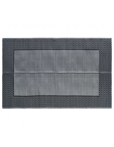 Tappeto da Esterni Grigio 120x180 cm in PP