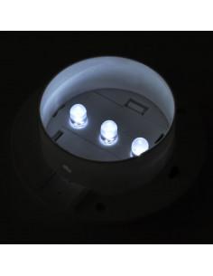 Esterno Lampada solare Set 6 pezzi Recinzione luce bianca