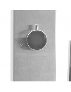 Doccia da Giardino in Acciaio Inox Lineare