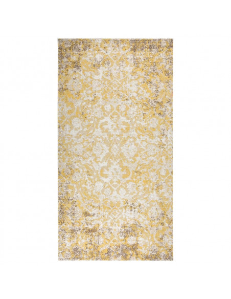 Tappeto da Esterni a Tessitura Piatta 80x150 cm Giallo