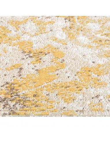 Tappeto da Esterni a Tessitura Piatta 80x150 cm Giallo
