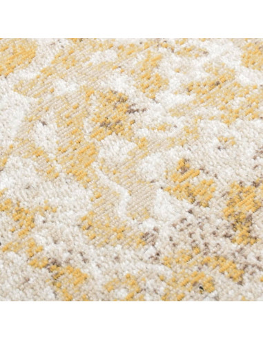 Tappeto da Esterni a Tessitura Piatta 80x150 cm Giallo