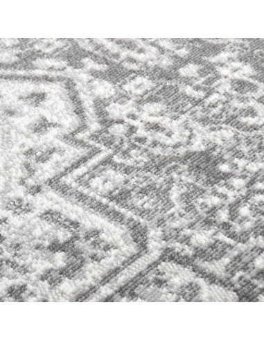 Tappeto da Esterni a Tessitura Piatta 80x250 cm Grigio Chiaro