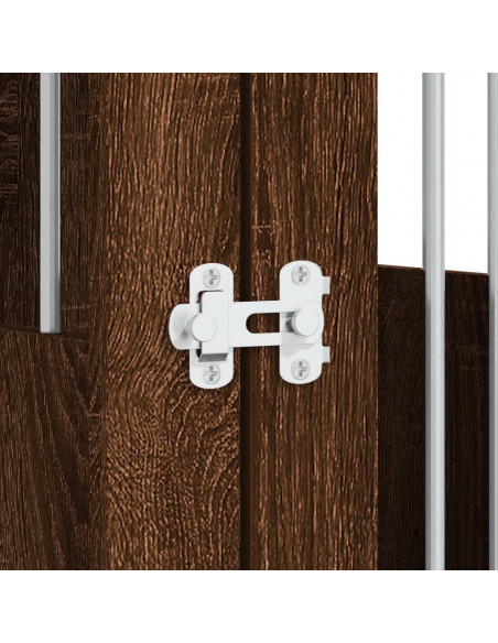 Gabbia Cani Arredamento Rovere Marrone 55x80x68cm Multistrato