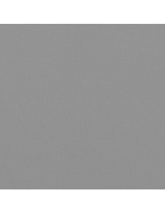 Cuscino per Panca Grigia 120x50x3 cm in Tessuto Oxford