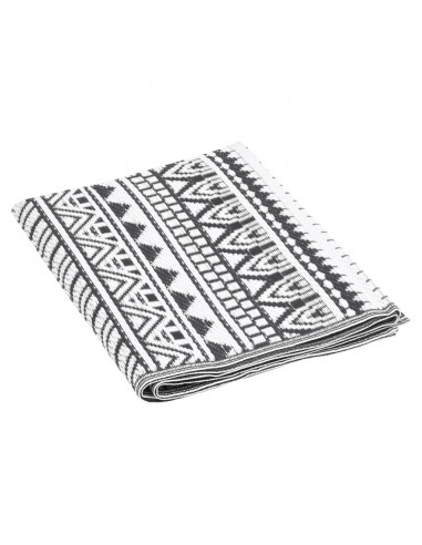 Tappeto da Esterni Nero 160x230 cm in PP