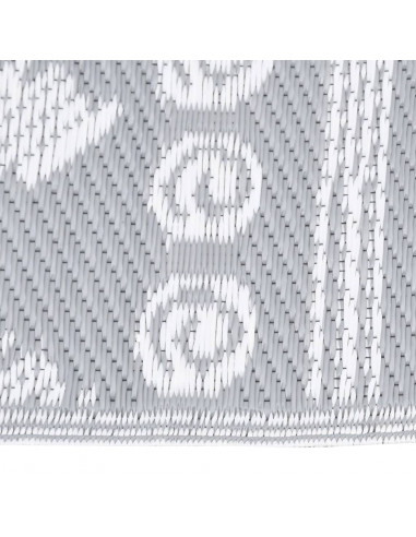 Tappeto da Esterno Grigio 160x230 cm in PP