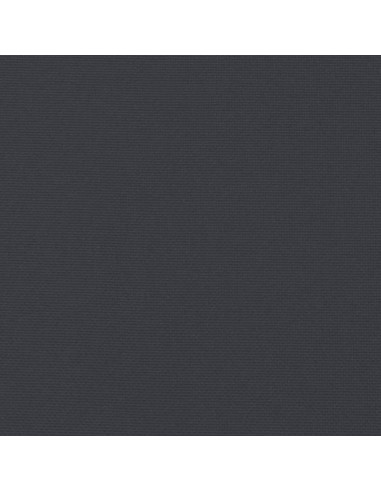 Cuscino per Panca Nero 200x50x3 cm in Tessuto Oxford