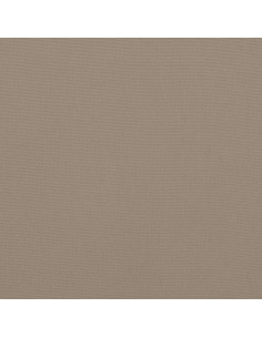 Cuscino per Panca Tortora 200x50x3 cm in Tessuto Oxford