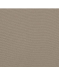Cuscino per Panca Tortora 180x50x3 cm in Tessuto Oxford