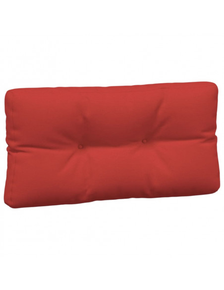 Cuscini per Pallet 5 pz Rossi in Tessuto