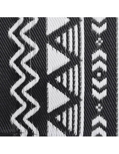 Tappeto da Esterni Nero 160x230 cm in PP