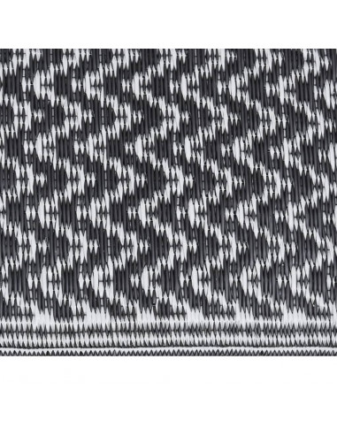 Tappeto da Esterni Nero 140x200 cm in PP