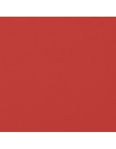 Cuscino per Panca Rosso 180x50x7 cm in Tessuto Oxford