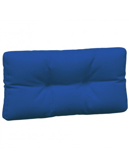 Cuscini per Pallet 5 pz Blu Reale in Tessuto