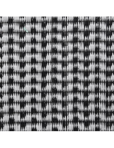 Tappeto da Esterni Nero 140x200 cm in PP