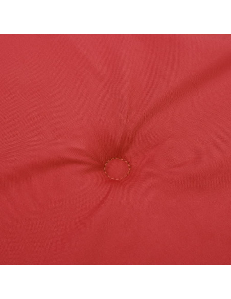 Cuscino per Sdraio Rosso (75+105)x50x3 cm