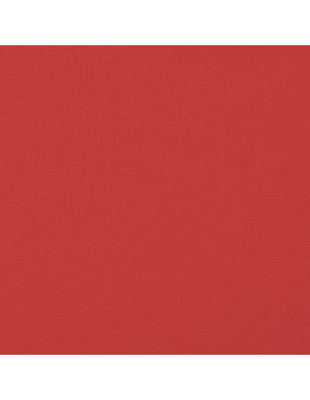 Cuscino per Panca Rosso 180x50x3 cm in Tessuto Oxford