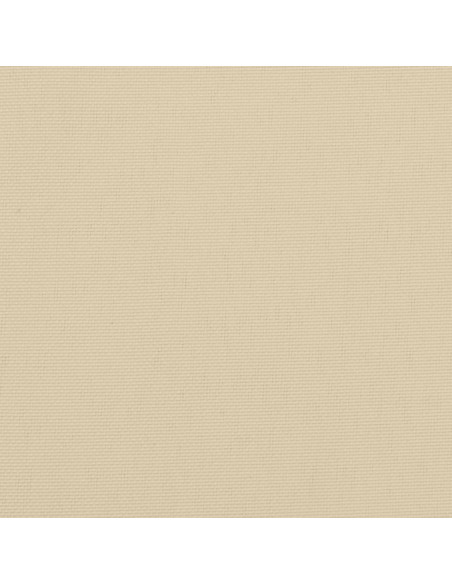 Cuscini per Sedia a Sdraio 2 pz Beige in Tessuto Oxford