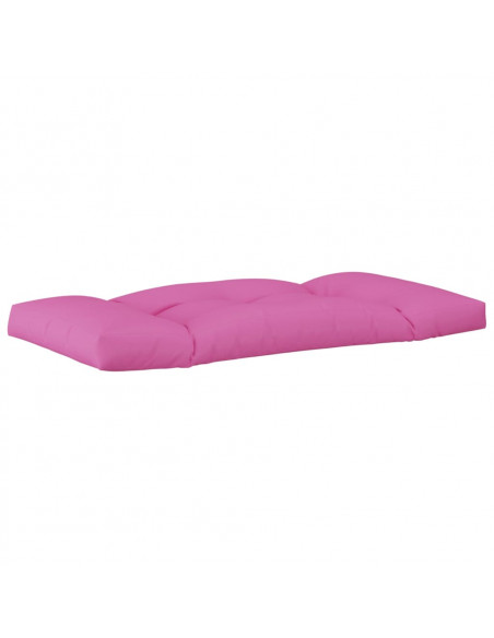 Cuscini per Pallet 2 pz Rosa in Tessuto Oxford