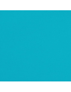 Cuscino per Panca da Giardino Turchese 200x50x3 cm in Tessuto