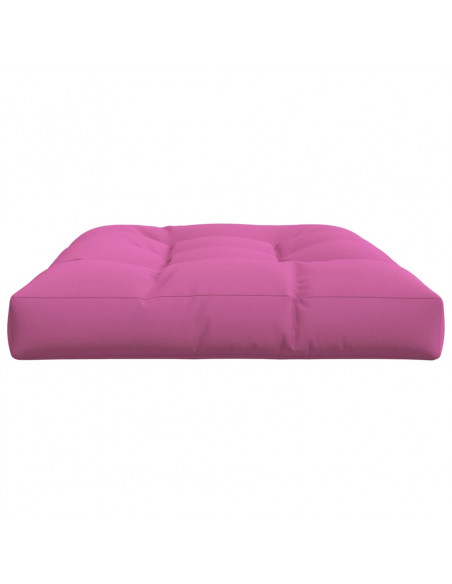 Cuscino per Pallet Rosa 120x80x12 cm in Tessuto