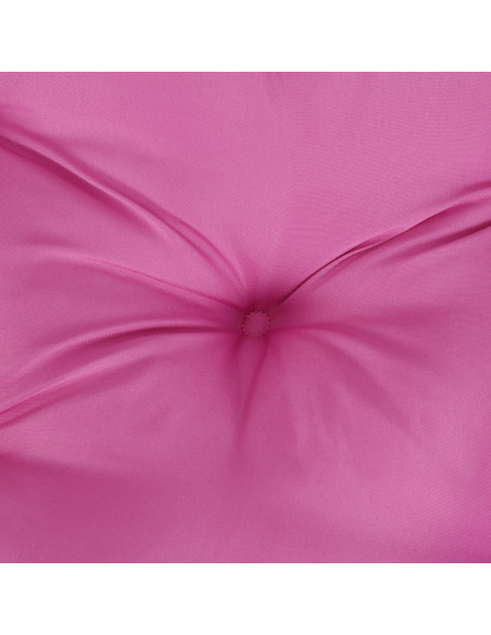 Cuscini per Panca da Giardino 2 pz Rosa 150x50x7 cm in Tessuto