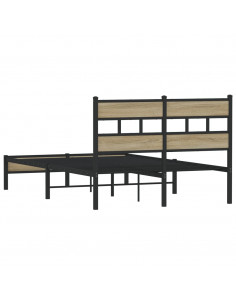 Giroletto senza Materasso Rovere Sonoma 120x190cm in Truciolato