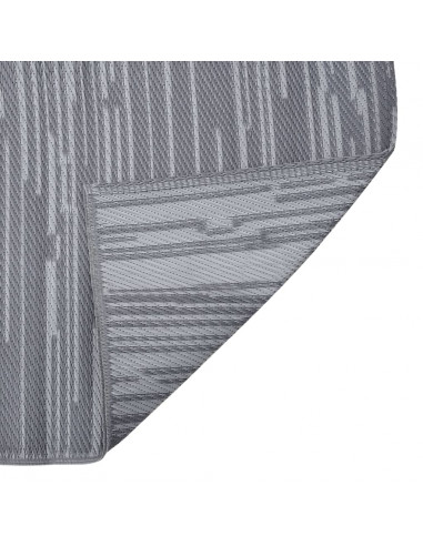 Tappeto da Esterno Antracite 140x200 cm in PP