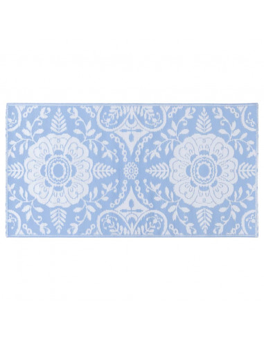 Tappeto da Esterni Blu Baby 80x150 cm in PP