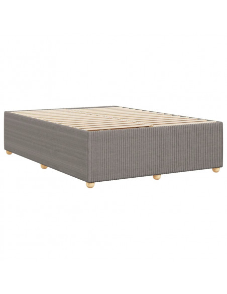 Giroletto senza Materasso Tortora 140x190 cm in Tessuto