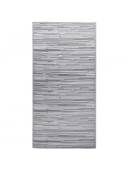 Tappeto da Esterni Grigio 80x150 cm in PP