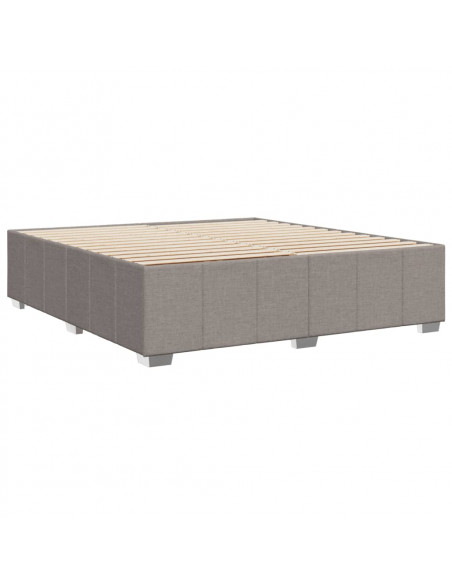Giroletto senza Materasso Tortora 180x200 cm in Tessuto