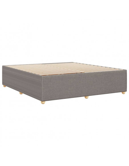 Giroletto senza Materasso Tortora 180x200 cm in Tessuto