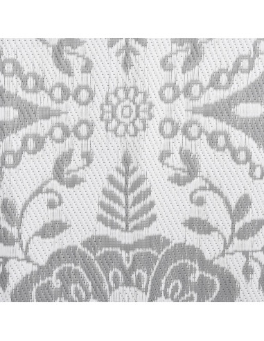 Tappeto da Esterno Grigio Chiaro 140x200 cm in PP