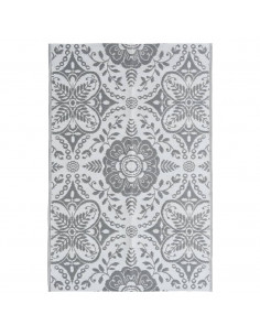 Tappeto da Esterni Grigio Chiaro 120x180 cm in PP