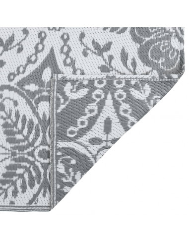 Tappeto da Esterni Grigio Chiaro 120x180 cm in PP