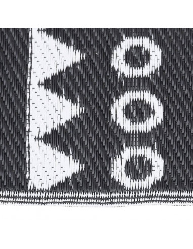 Tappeto da Esterni Nero 120x180 cm in PP