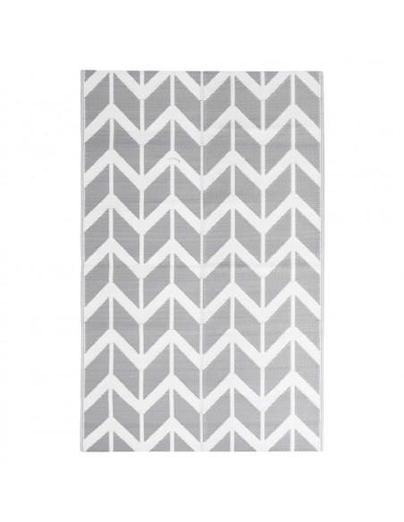 Tappeto da Esterni Grigio 120x180 cm in PP