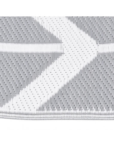 Tappeto da Esterni Grigio 120x180 cm in PP