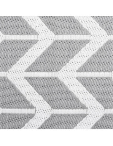 Tappeto da Esterni Grigio 120x180 cm in PP