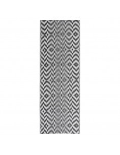 Tappeto per Esterno Nero 80x250 cm in PP