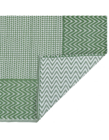 Tappeto da Esterno Verde 140x200 cm in PP