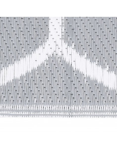 Tappeto per Esterni Grigio 80x250 cm in PP 2