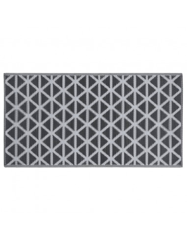 Tappeto da Esterni Nero 80x150 cm in PP