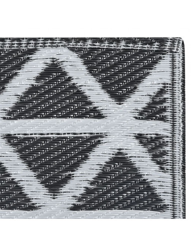 Tappeto da Esterni Nero 80x150 cm in PP