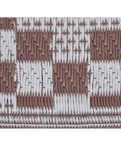 Tappeto da Esterno Marrone 140x200 cm in PP 2