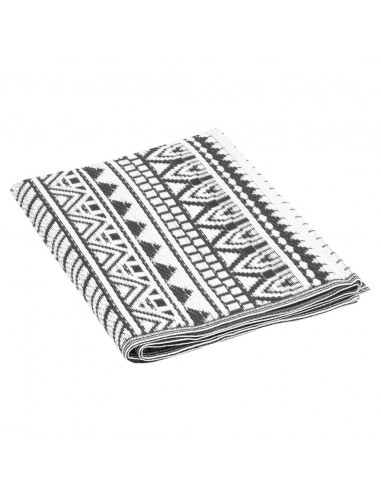 Tappeto da Esterni Nero 80x150 cm in PP